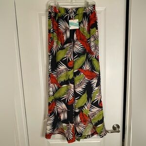 NWT umgee USA black multicolor pants size M